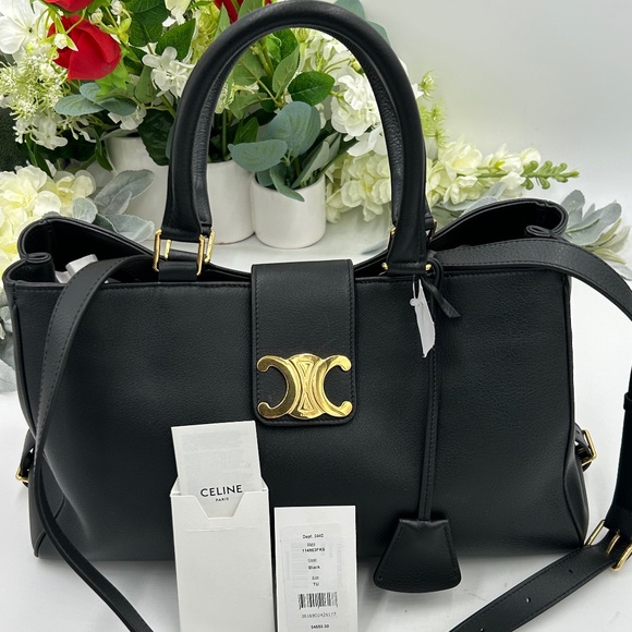 Celine Handbags - Women’s Celine APPOLINE BAG in supple calf leather originally 4600 NWT